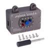 1/10 Scale RC Accessories, Aluminum 1/10 Fuel Cell Receiver Box for 1/10 1/8 RC Crawler RC4WD TF2 SCX10 Pro VS4-10 1/10 RC Crawler Accessories Upgrades (Gary) view 1