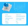 2 Pcs Keyboard Fidget Toy for Adults Fidget Clicker Decompression Fidget Keychain Stress Relief Presents for Adult to Relief Stress Pass The TimeBlack and White view 3