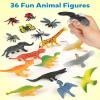Coogam Sorting Toys for Toddles, Animals Figures Dinosaurs Birds Insects Cognition Matching Game Playset, Fine Motor Learning Activities Educational Toy Gift for 3 4 5 Year Old Kid view 3