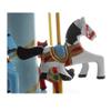 ERoomQ Merry-go-Round Music Box Cake Decoration Baby Child Birthday Gift Plug, Dark Blue, ABS Material view 2