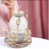 ERoomQ Rotate Music Box, Dollhouse Toy with Castle in The Sky Tune for Birthday Gift view 3