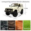 GoolRC RC Truck, WPL C74 RC Crawler 1/10 Scale Remote Control Car, 4WD All Terrain Off Road RC Rock Crawler, 2.4GHz RC Climbing Car with LED Lights and 2 Batteries for Adults view 3