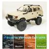 GoolRC RC Truck, WPL C54 RC Crawler 1/16 Scale Remote Control Car, 4WD All Terrain Off Road RC Rock Crawler, 2.4GHz RC Climbing Car with LED Lights and 2 Batteries for Adults (Yellow) view 3