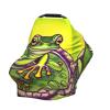 XZDHYZ Frog in a pond Versatile full-print Stroller Chair Cover/Nursing Cover, specially designed for your baby, Black view 3