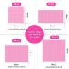 Shihanee Foam Floor Tiles Foam Floor Mats Play Mats Bulk with Borders Interlocking for Bedroom Gym Nursery(16ft,Light Pink) view 3