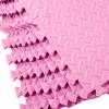 Shihanee Foam Floor Tiles Foam Floor Mats Play Mats Bulk with Borders Interlocking for Bedroom Gym Nursery(16ft,Light Pink) view 4