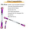 Stainless Steel Adjustable Turnbuckles/Camber Links with Rod Ends Set for 1/10 Traxxas Slash 4X4/2WD, Rustler 4X4/2WD, Stampede 4X4/2WD, Hoss 4X4,Bandit/VXL RC Car Hops Up Parts(Purple) view 2