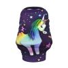 XZDHYZ One-horse star Versatile full-print Stroller Chair Cover/Nursing Cover, specially designed for your baby, Black view 2