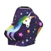 XZDHYZ One-horse star Versatile full-print Stroller Chair Cover/Nursing Cover, specially designed for your baby, Black view 3