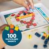Chuckle & Roar Magnetic Puzzle Kit  Magnet by Number Edition, Mess-Free Color Matching Activity with 30 Challenges, Travel-Friendly Learning Toy for Kids Ages 4+ view 3