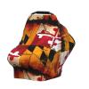 XZDHYZ vintage wooden maryland flag Versatile full-print Stroller Chair Cover/Nursing Cover, specially designed for your baby, Black view 3
