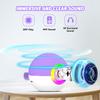 Mgaolo Mini Karaoke Machine for Kids Adults,Portable Bluetooth Speaker with 2 Wireless Microphones,Gift Toys with MP3 Player for Boys Girls 3-12 Year Old Birthday Family Home Party Present (Purple) view 2