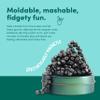 Speks Original Crags Ferrite Putty | 150+ Ferrite Stones in a Tin, Fidget Toy for Stress Relief, Sensory Desk Toy for Adults & Teens 14+ | Tranquility, Small view 4