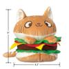 Amscan Small Multicolor Kitty/Burger Plush (1 Pc.) - 5" x 4.2" - Soft Adorable Party Favor - Perfect for Birthdays, Themed Events & Kids Parties view 2