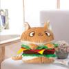 Amscan Small Multicolor Kitty/Burger Plush (1 Pc.) - 5" x 4.2" - Soft Adorable Party Favor - Perfect for Birthdays, Themed Events & Kids Parties view 3