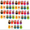 2" Ducky Eye Poppers (50 Pack) Fun Carnival Prize and Party Favor. Bath Tub Toys and Jeep Duck Ducking (50 Pack) view 3