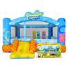 SUNNY & FUN Spongebob Inflatable Bounce House - Giant 12x10.5 Feet Blow-Up Jump Bouncy Castle for Kids with Air Blower, Stakes & Repair Kit - Easy Set Up for Hours of Backyard Play - Ages 3-10 view 1