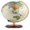 NTIYOU Geographic Globes The Latest Version of The World Globe with Wooden Shelves, Antique Geographical Light Light Led High -Definition Map Earth Studio view 1