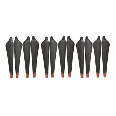 JLPOCRBJ 3820S Carbon Fiber Nylon Plastic Mix Paddle Folding Propeller for D-JI T30 CW/CCW Agriculture Plant Drone Accessories(Carbon Fiber A-3)