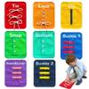 Creatoy Montessori Fine Motor Toys for Toddlers, Basic Life Skills Early Learning Sensory Toys for 2 3 4 5 Year Old Xmas Gifts, Learn to Dress Preschool Homeschool Kindergarten Must Haves view 1