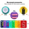 Creatoy Montessori Fine Motor Toys for Toddlers, Basic Life Skills Early Learning Sensory Toys for 2 3 4 5 Year Old Xmas Gifts, Learn to Dress Preschool Homeschool Kindergarten Must Haves view 3