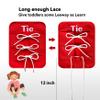 Creatoy Montessori Fine Motor Toys for Toddlers, Basic Life Skills Early Learning Sensory Toys for 2 3 4 5 Year Old Xmas Gifts, Learn to Dress Preschool Homeschool Kindergarten Must Haves view 4