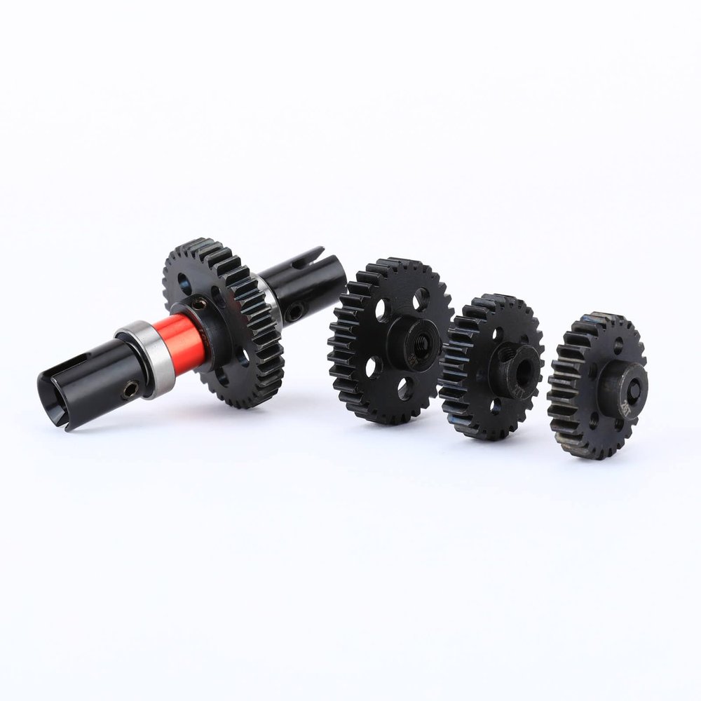 35T Spool Locker Set with 26T 27T 32T Motor Gears for Arrma 1/7 Felony Infraction Mojave Kraton Typhon 6S Upgrade Parts