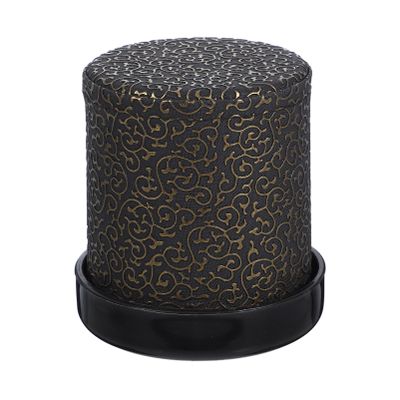 Abaodam Mini Dice Cup with 6 Sided Dices PU Leather Dice Cup with Lid and 6 Dices Shaker Dice Game Miniature Shaker Cup Anti-cheating Dice Box, 9.50X9.00X9.00CM, Black, P17FN4814CF