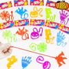 100 PCS Halloween Handouts Giveaways for Kids Bulk, Sticky Hands Party Favors Goodie Bag Stuffers for Toddlers,Boo Basket Bucket Pinata Fillers,School Classroom Prizes Toys Trinkets Stuff for Boy Girl view 1