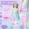 INNOCHEER Pretend Makeup for Toddlers Toys, Fake Makeup Mermaid Toys for Girls Purse, Toddler Makeup Kit Pretend Play Makeup Toys, Toy Mermaid Makeup for Kids, Gifts Toys for 3 4 5 6 7+ Year Old Girls view 2