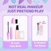 INNOCHEER Pretend Makeup for Toddlers Toys, Fake Makeup Mermaid Toys for Girls Purse, Toddler Makeup Kit Pretend Play Makeup Toys, Toy Mermaid Makeup for Kids, Gifts Toys for 3 4 5 6 7+ Year Old Girls view 4