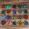 CRITALLIC 7PCS DND Dice Set,Handmade Sharp Edge Dice Set Mystery Blind Box D&D RPG Polyhedral Resin Dice,for Dungeons and Dragons TTRPG Games Roleplaying Games Pathfinder view 2
