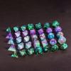 CRITALLIC 7PCS DND Dice Set,Handmade Sharp Edge Dice Set Mystery Blind Box D&D RPG Polyhedral Resin Dice,for Dungeons and Dragons TTRPG Games Roleplaying Games Pathfinder view 4