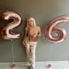16 Balloon Number, Rose Gold Number 16th Birthday Balloons 40 Inch, Sweet 16 Years Old Rose Gold Birthday Decorations for Boys Girls, 16th Anniversary Decorations view 3