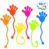 30 PCS Mini Pop Keychain Fidget Toys & 48 PCS Sticky Hands Bulk view 4