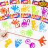 200 PCS Halloween Sticky Hands Party Favors Bulk for Kids,Non Candy Treats for Toddlers,Boo Basket Bucket Goody Bag Stuffers Fillers,Trunk or Treat School Classroom Prizes Toys Trinkets for Boys Girls view 1