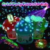 LAWOHO 6 Packs Red & Green Slime for Kids- Clear, Butter, Cloud Slime Making Kit with Glow in The Dark Add-ins & Charms, Slimes Kit for Boys & Girls Party Favors, Birthday Halloween Christmas Easter view 2