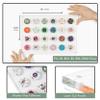 Casino Chip Display Holder for 24 Chips or Coins | Wall Mounted Display Case for Poker Chips - Clear Acrylic Display Frame for Collectors Gamblers, for Gambling or Poker Friends view 3