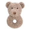 Doindute Baby Teddy Bear Soft Rattle Toy, Plush Bear Infant Shaker Rattle Easy-Grasp Stuffed Animal Toy, Gifts for Newborns Babies Toddlers Boys Girls, Brown, 6 Inches view 1