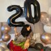 10 Balloon Number, Black Number 10th Birthday Balloons 40 Inch, 10 Years Old Black Birthday Decorations for Boys Girls, 10th Anniversary Decorations view 2