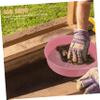 HAKIDZEL 2pcs Gardening Soil Mesh Sifter Sifting Tool for Soil Planting Sifting Pan Garden Supplies view 3