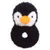 Doindute Baby Penguin Soft Rattle Toy, Plush Penguin Infant Shaker Rattle Easy-Grasp Stuffed Animal Toy, Gifts for Newborns Babies Toddlers Boys Girls, Black, 5.5 Inches view 1