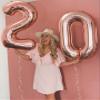 10 Balloon Number, Rose Gold Number 10th Birthday Balloons 40 Inch, 10 Years Old Rose Gold Birthday Decorations for Boys Girls, 10th Anniversary Decorations view 3