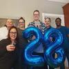 30 Balloon Number, Metallic Blue Number 30th Birthday Balloons 40 Inch, 30 Years Old Metallic Blue Birthday Decorations for Men Women, 30th Anniversary Decorations view 4