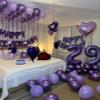 10 Balloon Number, Purple Number 10th Birthday Balloons 40 Inch, 10 Years Old Purple Birthday Decorations for Boys Girls, 10th Anniversary Decorations view 2