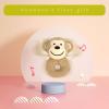 Doindute Baby Monkey Soft Rattle Toy, Plush Monkey Infant Shaker Rattle Easy-Grasp Stuffed Animal Toy, Gifts for Newborns Babies Toddlers Boys Girls, Light Brown, 6 Inches view 3