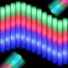 205 PCS Foam Glow Sticks, Glow Sticks Bulk Party Pack, Glow In Tthe Dark Party Supplies, Glow Foam Sticks Bulk with 3 Modes Colorful Flashing, Foam Light up Sticks for Wedding, Raves, Birthday view 1
