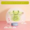Doindute Baby Frog Soft Rattle Toy, Plush Frog Infant Shaker Rattle Easy-Grasp Stuffed Animal Toy, Gifts for Newborns Babies Toddlers Boys Girls, Green, 6 Inches view 3