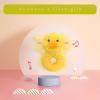 Doindute Baby Duck Soft Rattle Toy, Plush Duck Infant Shaker Rattle Easy-Grasp Stuffed Animal Toy, Gifts for Newborns Babies Toddlers Boys Girls, Yellow, 5.3 Inches view 3