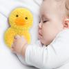 Doindute Baby Duck Soft Rattle Toy, Plush Duck Infant Shaker Rattle Easy-Grasp Stuffed Animal Toy, Gifts for Newborns Babies Toddlers Boys Girls, Yellow, 5.3 Inches view 4
